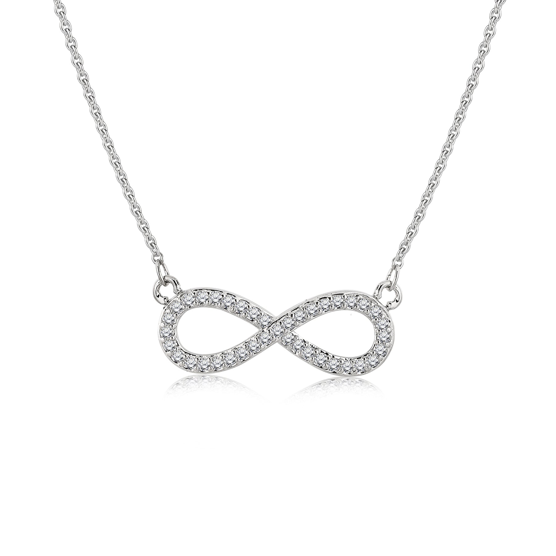 Infinity Pendant Necklace for Women - Anniversary Gift - Unique Birthday Present For Her