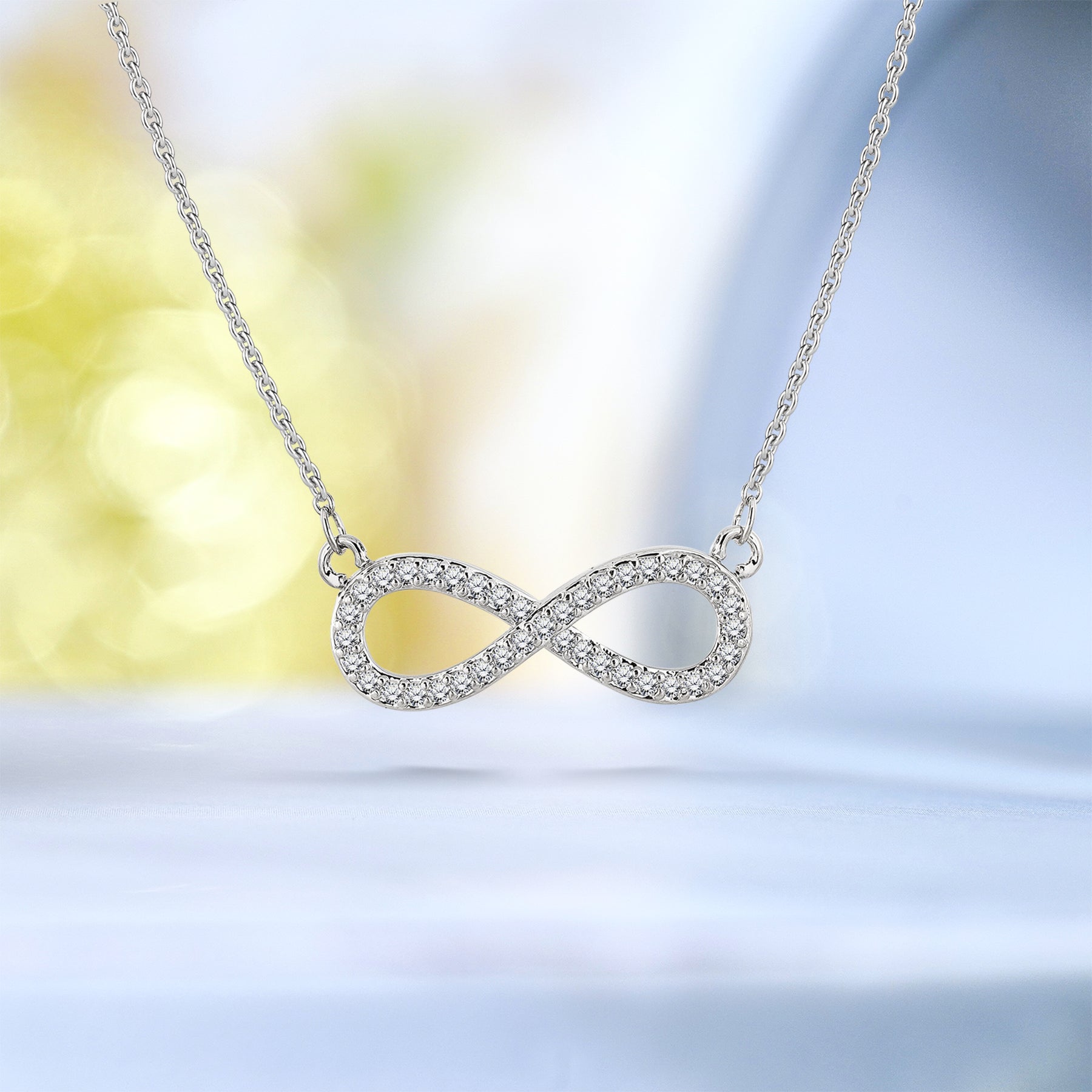 Infinity Pendant Necklace for Women - Anniversary Gift - Unique Birthday Present For Her