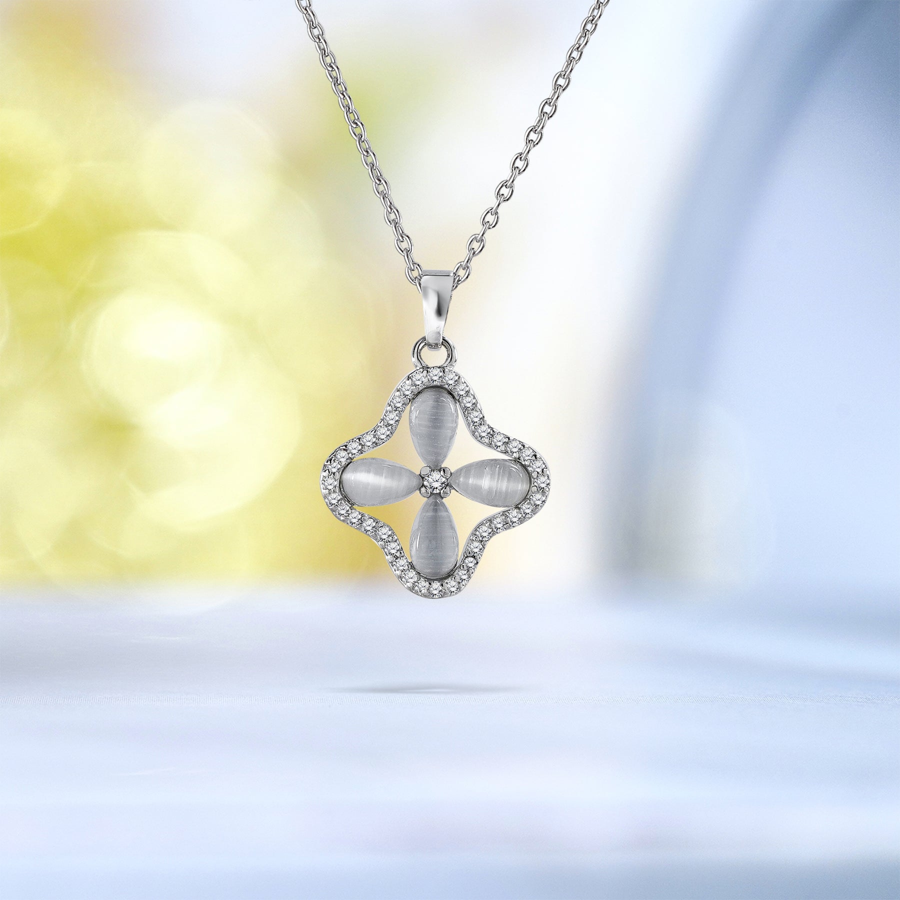 Tiny Flower Necklace - Latest Fashion Jewelry - Gift for Her