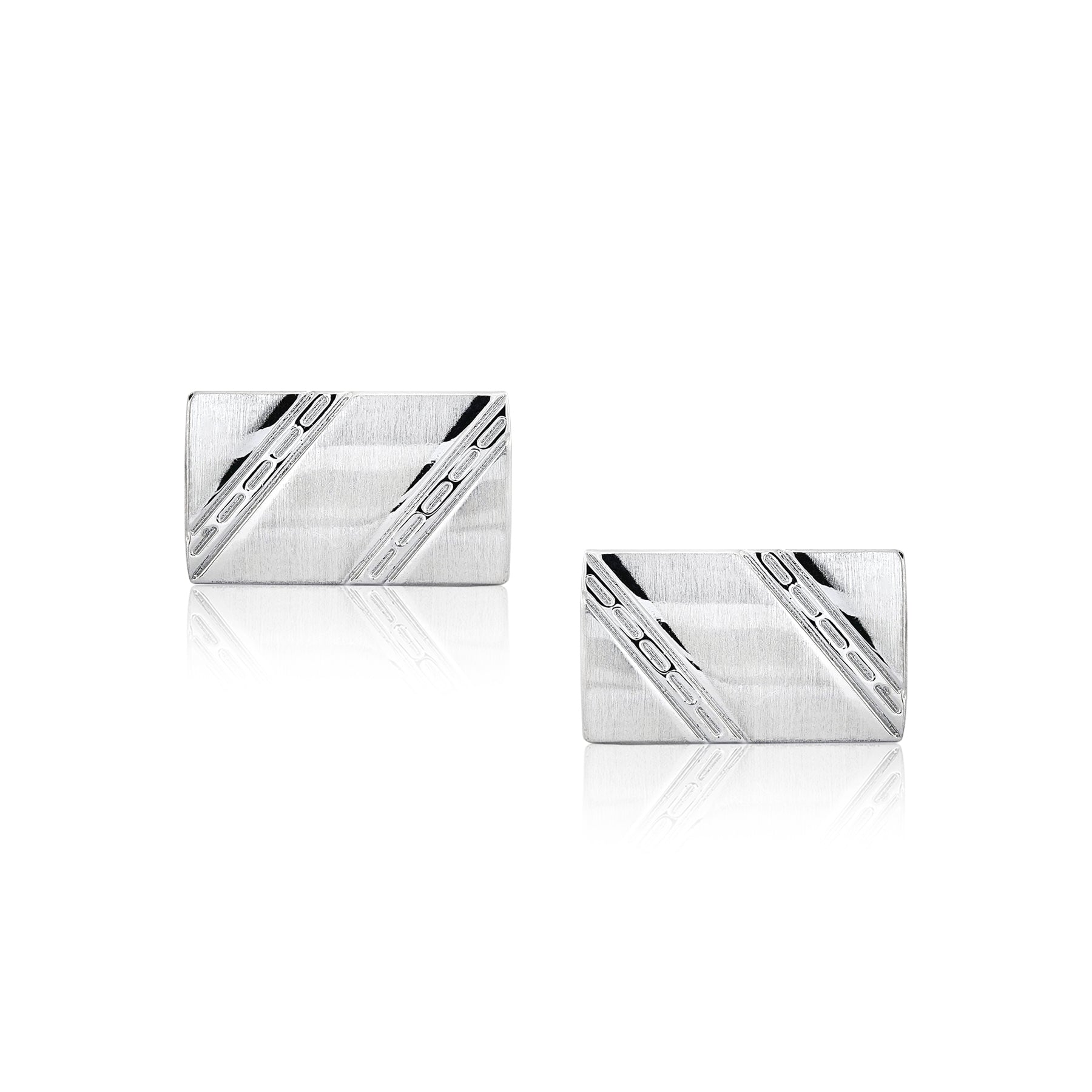 Men's Classic Pattern Cufflinks and Tie Pin Clip Set- Men's Gift Set - Gift for Husband